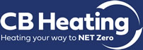 CB Heating Logo White