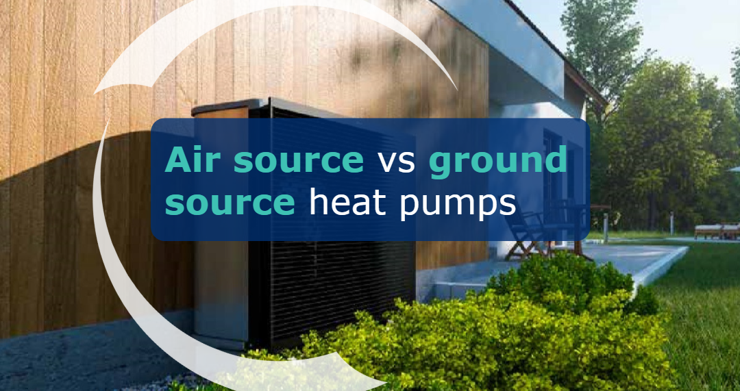 The difference between air source and ground source heat pumps
