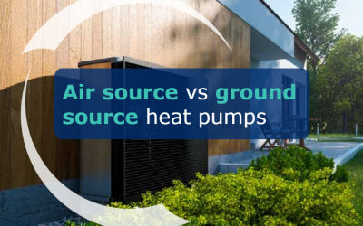 The difference between air source and ground source heat pumps